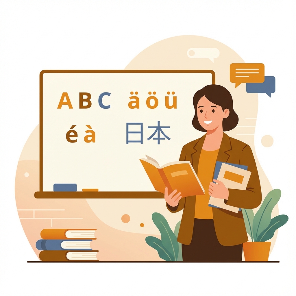Teacher illustration